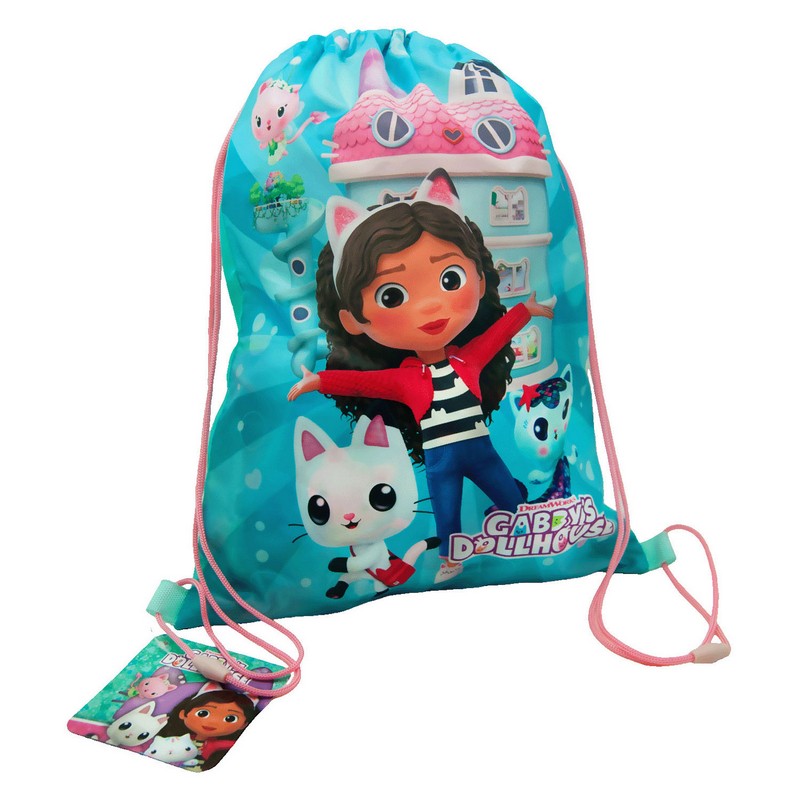 Gabbys Dukkehus Gymnastikpose Blå (42 x 32 x 0,5 cm) | Gabbys Dollhouse Taske / Pung - Temashop