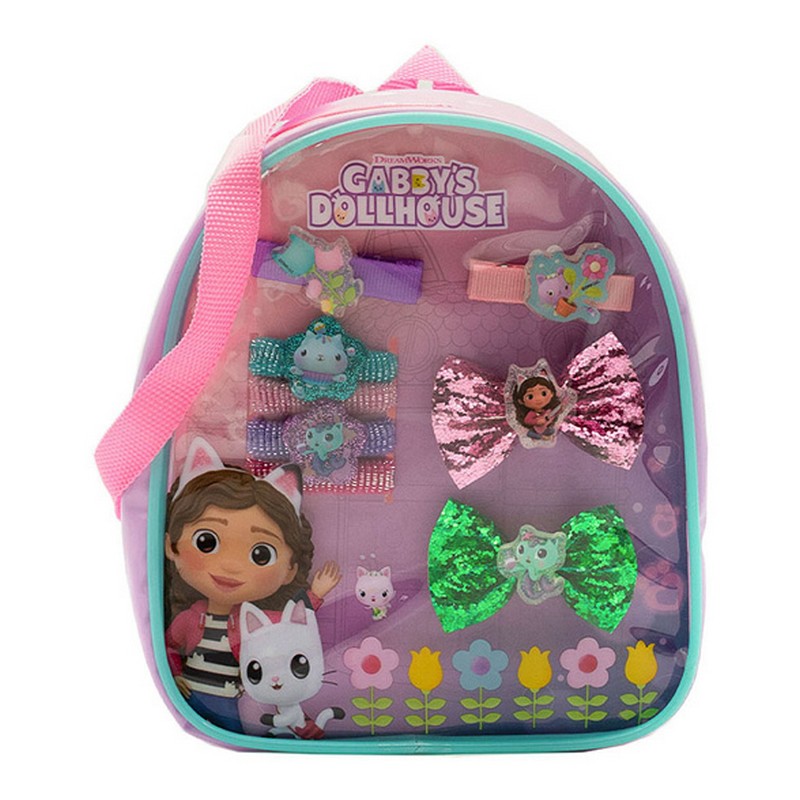 Gabbys Dukkehus Rygsæk Med Hårpynt | Gabbys Dollhouse Taske / Pung - Temashop