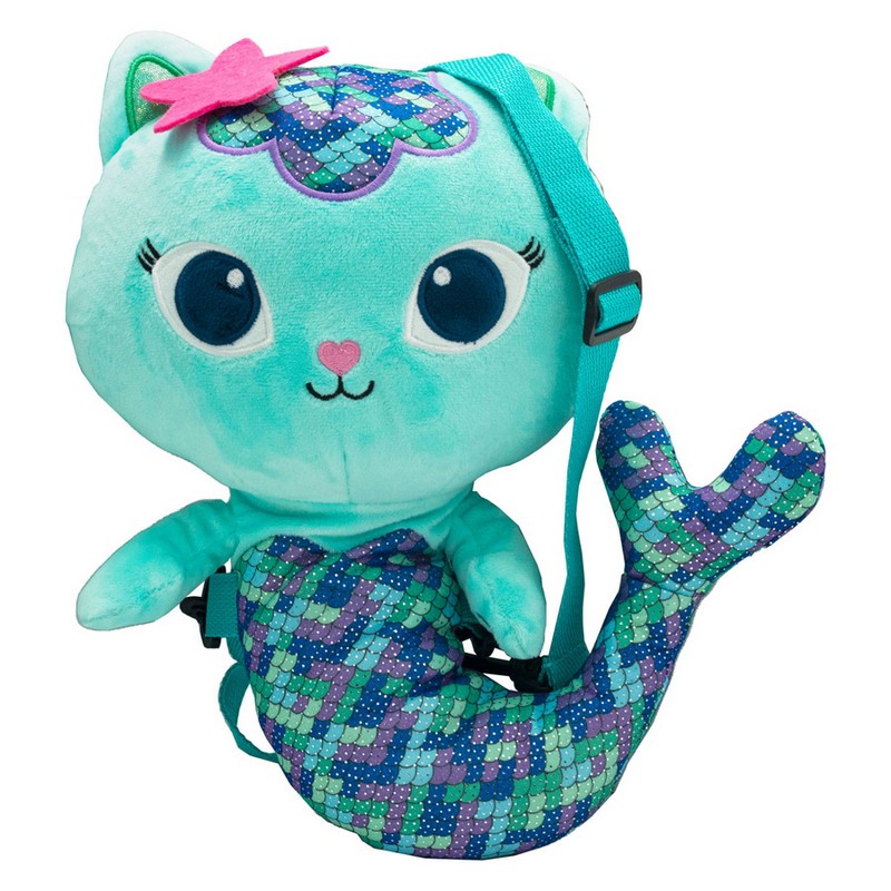 Gabbys Dukkehus MerCat 3D Rygsæk (30 x 22 x 12 cm) | Gabbys Dollhouse Taske / Pung - Temashop