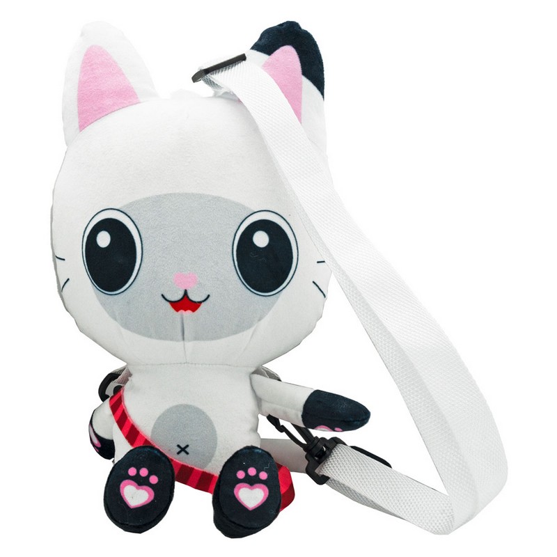Gabbys Dukkehus Pandy Paws 3D Rygsæk Hvid (39 x 18 cm) | Gabbys Dollhouse Taske / Pung - Temashop
