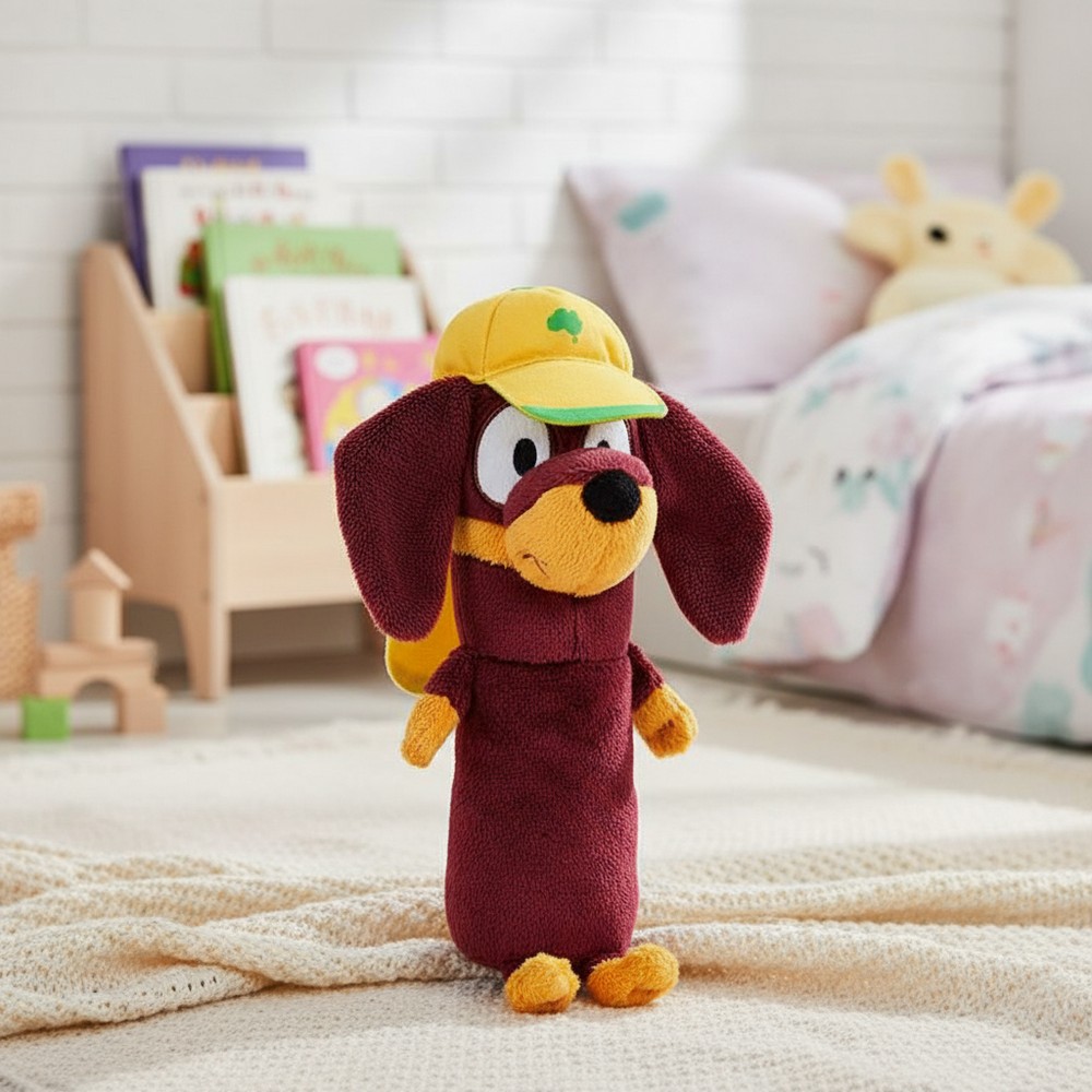 Bluey Snickers Bamse Brun (20 cm) | Bluey Bamse - Temashop