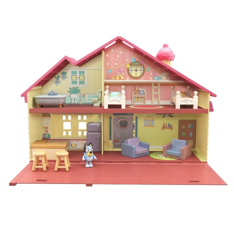 Bluey Dukkehus Sæt (44 x 28 x 12 cm) | Bluey Legetøj - Temashop