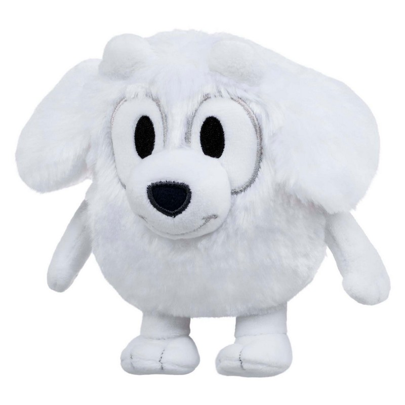 Bluey Lila Bamse Hvid (20 cm) | Bluey Bamse - Temashop