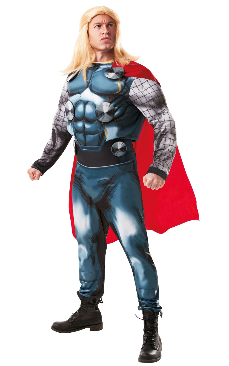 Thor Deluxe Kostume - Superhelte kostume til voksne i størrelserne S-XL | Thor kostume til mænd - Temashop