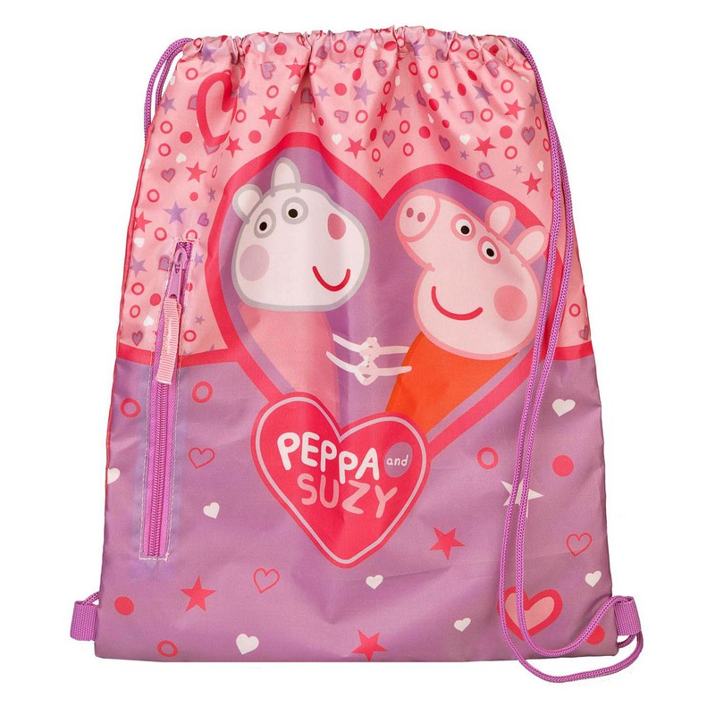 Gurli Gris Gurli & Suzy Gymnastikpose Lyserød (40 x 32 cm) | Gurli Gris Taske / Pung - Temashop