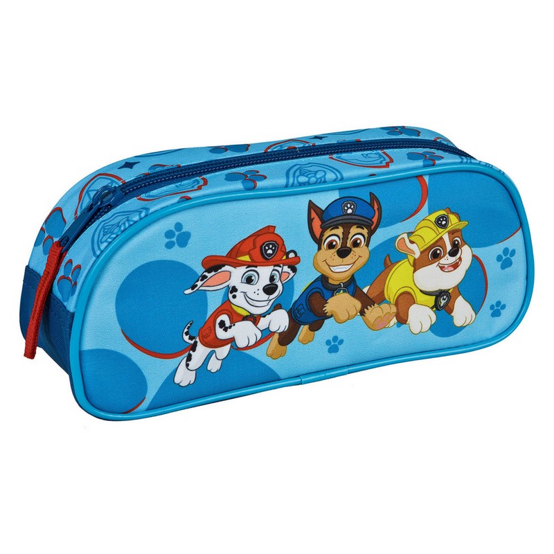 Paw Patrol Chase, Marshall & Rubble Penalhus Blå (22 x 9 x 9 cm) | Paw Patrol Penalhuse - Temashop
