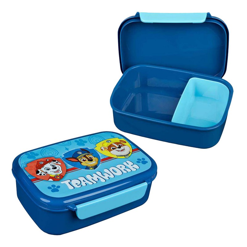 Paw Patrol Teamwork Madkasse Blå (18 x 14 x 6 cm) | Paw Patrol Madkasser - Temashop
