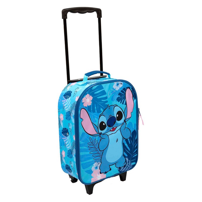 Stitch Trolley Kuffert Blå (38 x 27 x 13,5 cm) | Stitch Taske / Pung - Temashop
