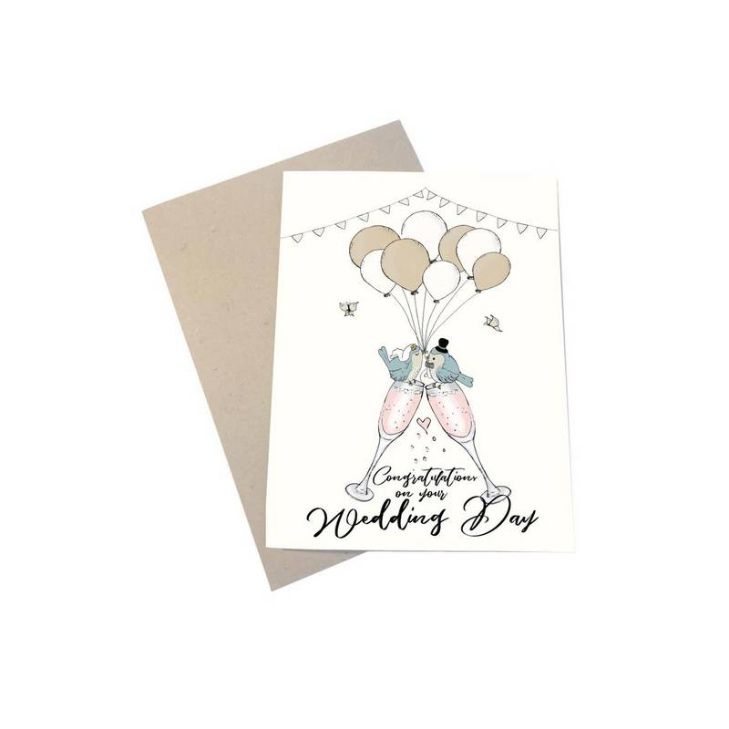 Tillykke Bryllupskort