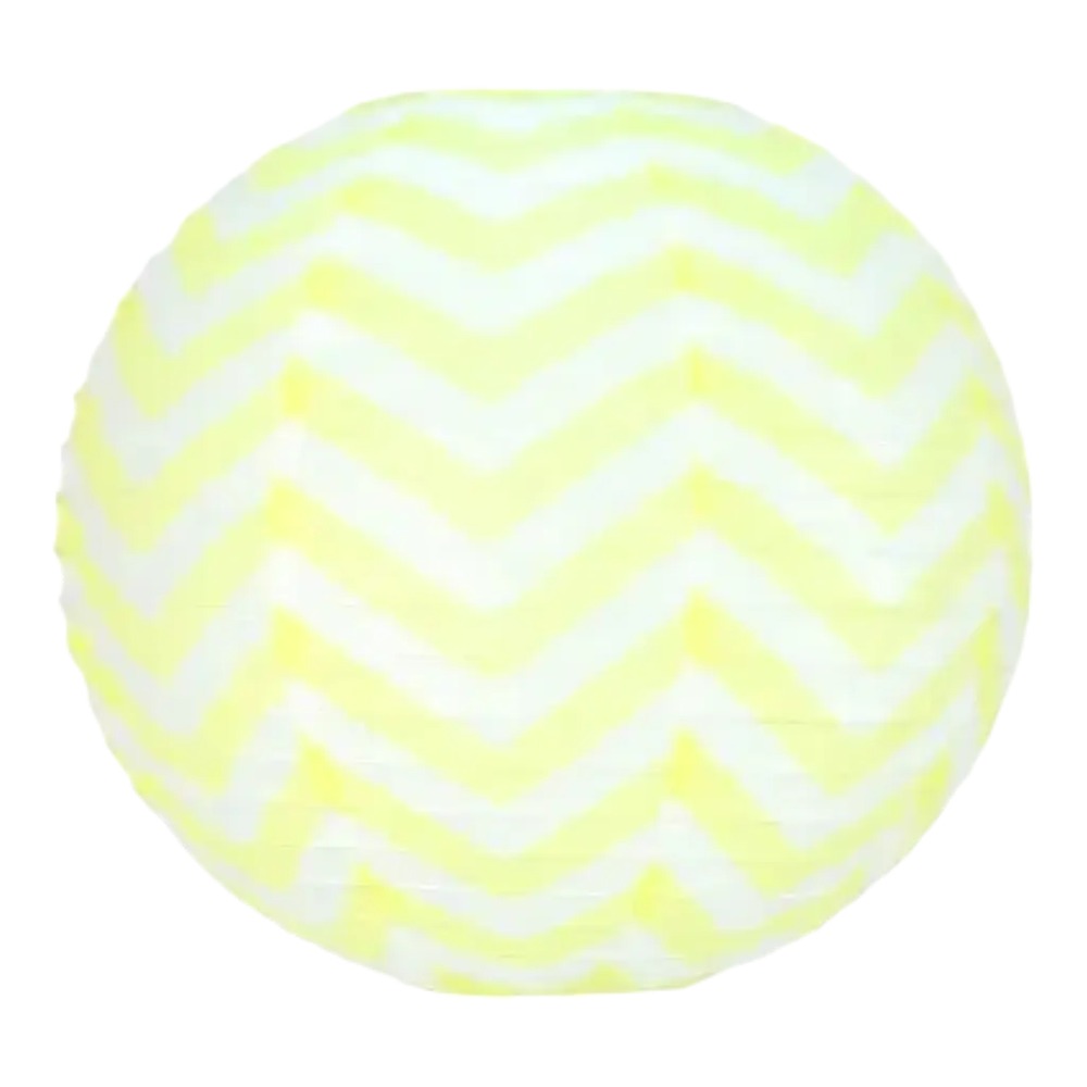 Lanterne Gul - 1 stk (35 cm) | Gul tema Lanterner - Temashop