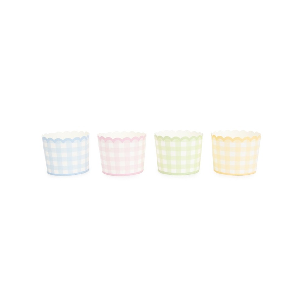 Vichy Pastel Slikbægre - 8 stk | Pastel Bægre - Temashop