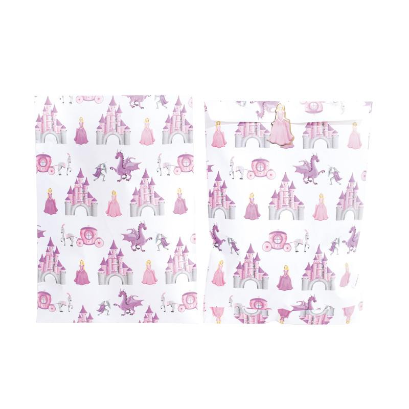 Prinsesse Poser - 8 stk (15 x 21 cm) | Prinsesse Poser / Goodiebags - Temashop