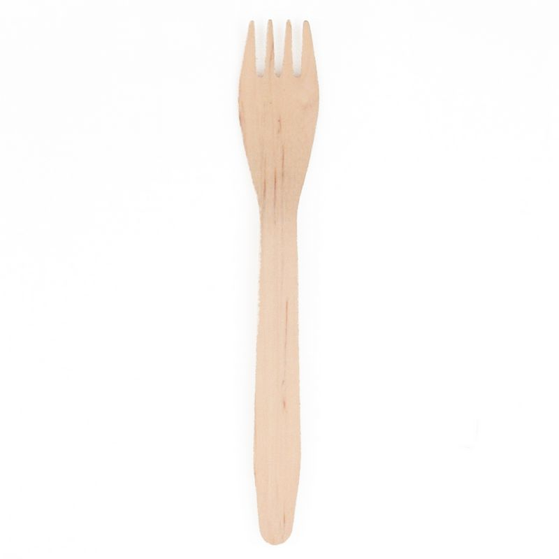 Trægafler Eco - 25 stk (16,5 cm) | Natur tema Bestik - Temashop