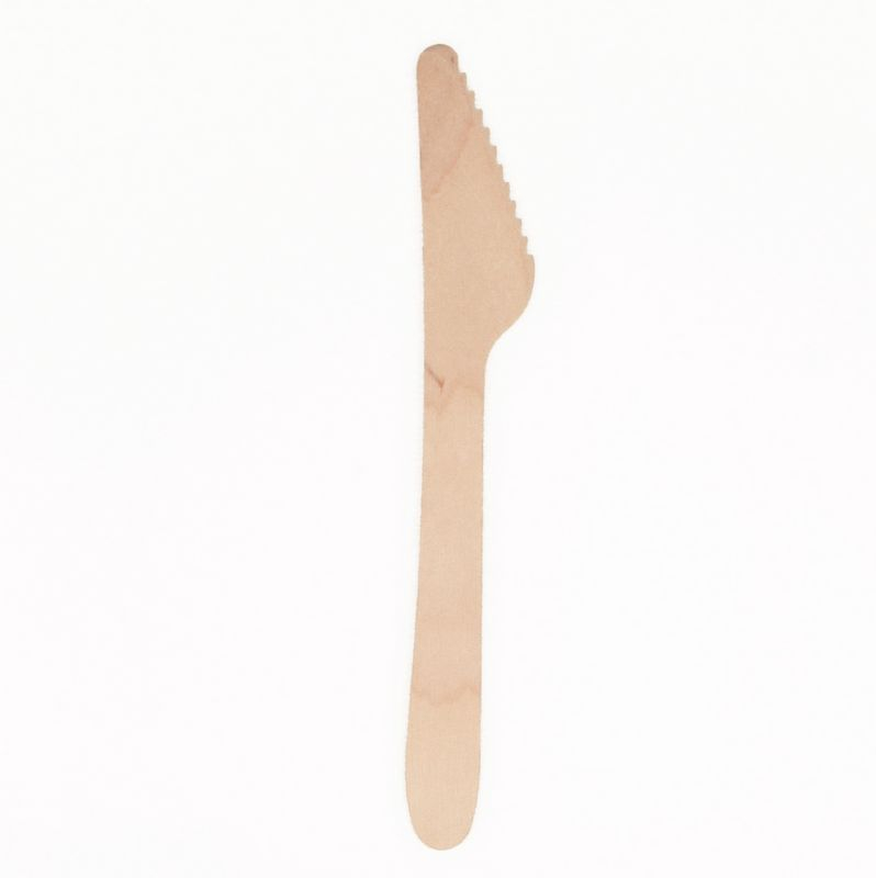 Træknive Eco - 25 stk (16,5 cm) | Natur tema Bestik - Temashop
