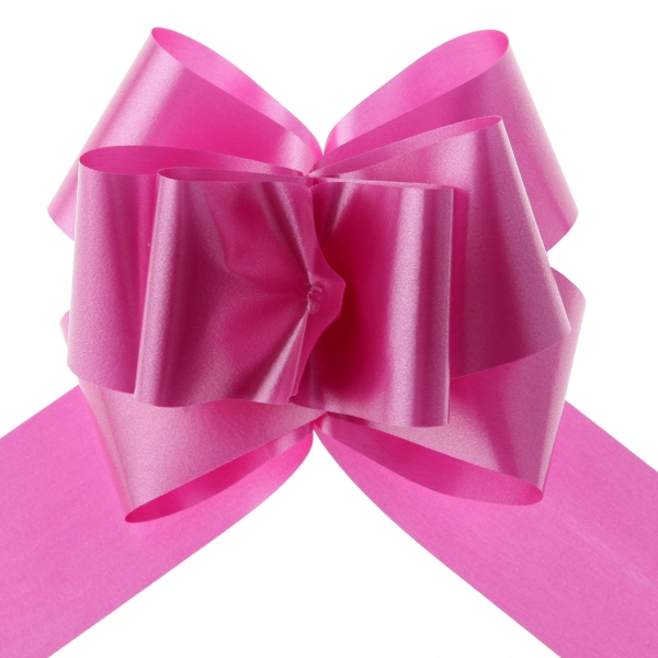 Træksløjfe Hot Pink - 5 stk (5 cm) | Pink tema Bånd - Temashop