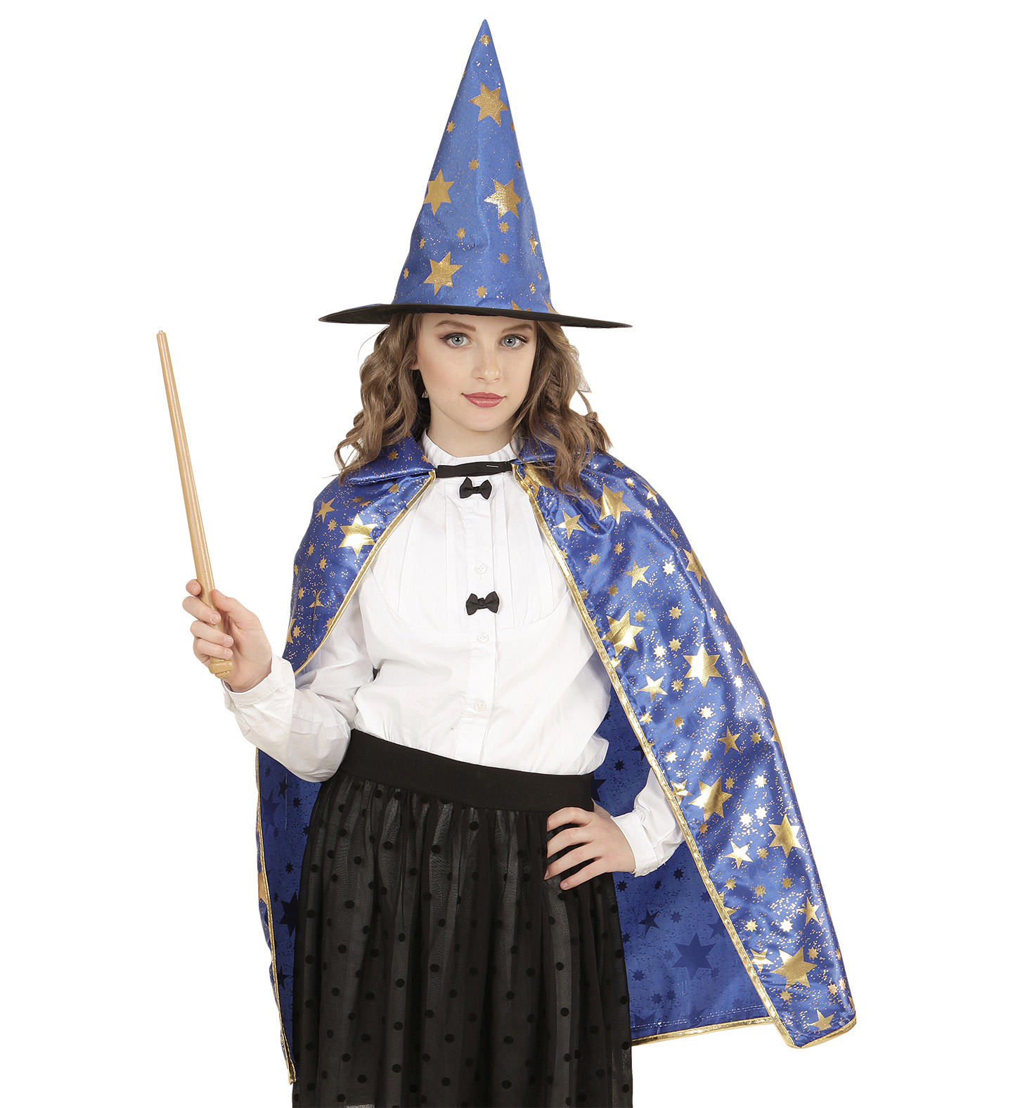 Troldmandsæt Børnekostume - Fantasy / Eventyr kostume til voksne i størrelserne S-L | Troldmand kostume til kvinder - Temashop
