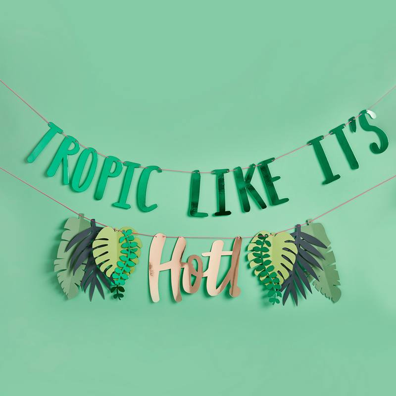 Tropic Like It's Hot Guirlande - 1 stk (2 m) | Hawaii Guirlander - Temashop