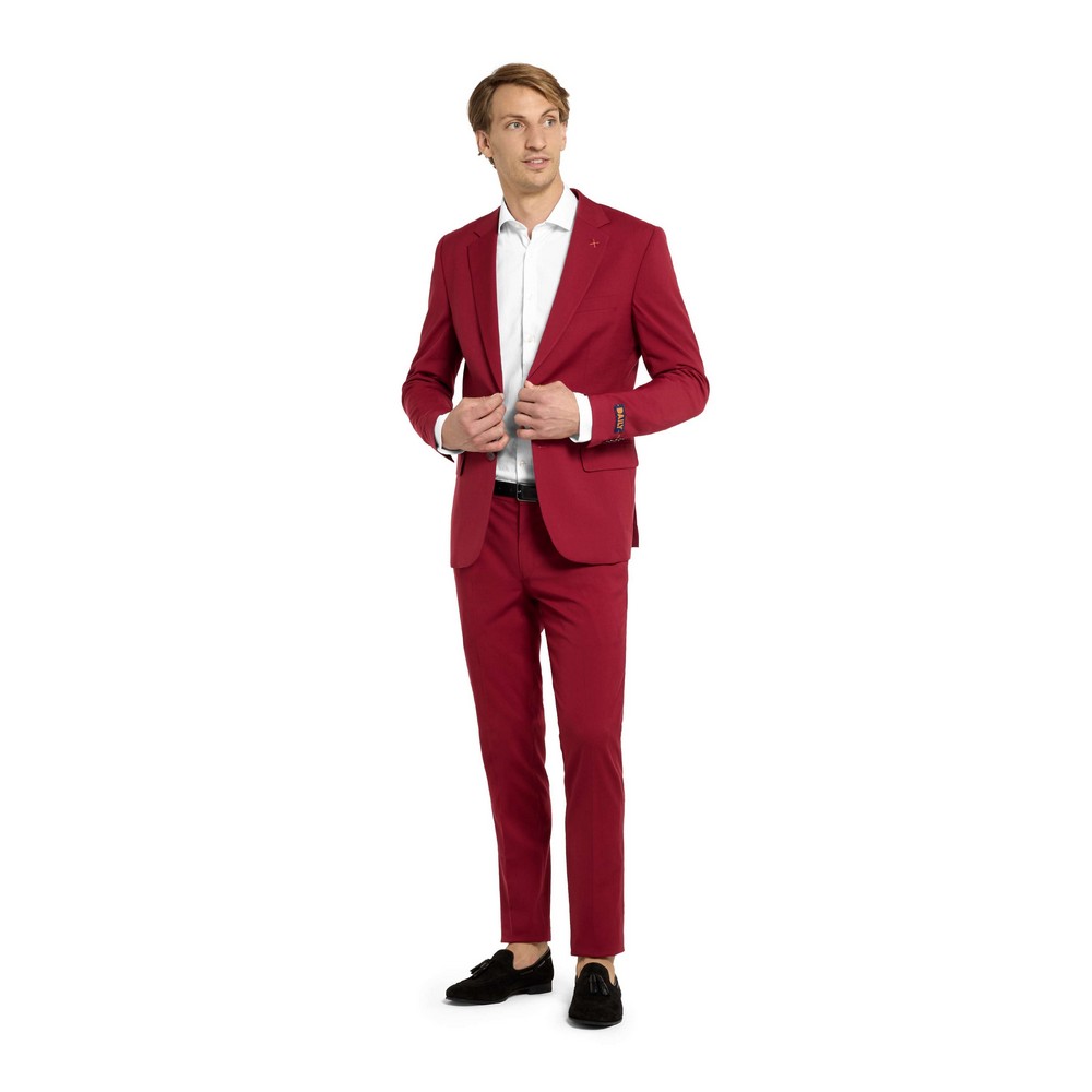 OppoSuits DailyÂ® Bold Burgundy Jakkesæt