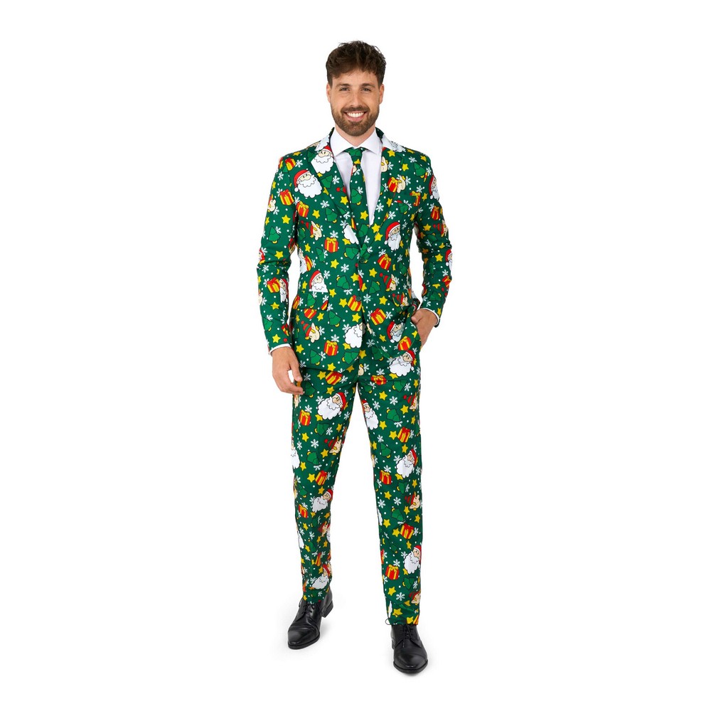 Suitmeister® Santa Elves Green Jakkesæt