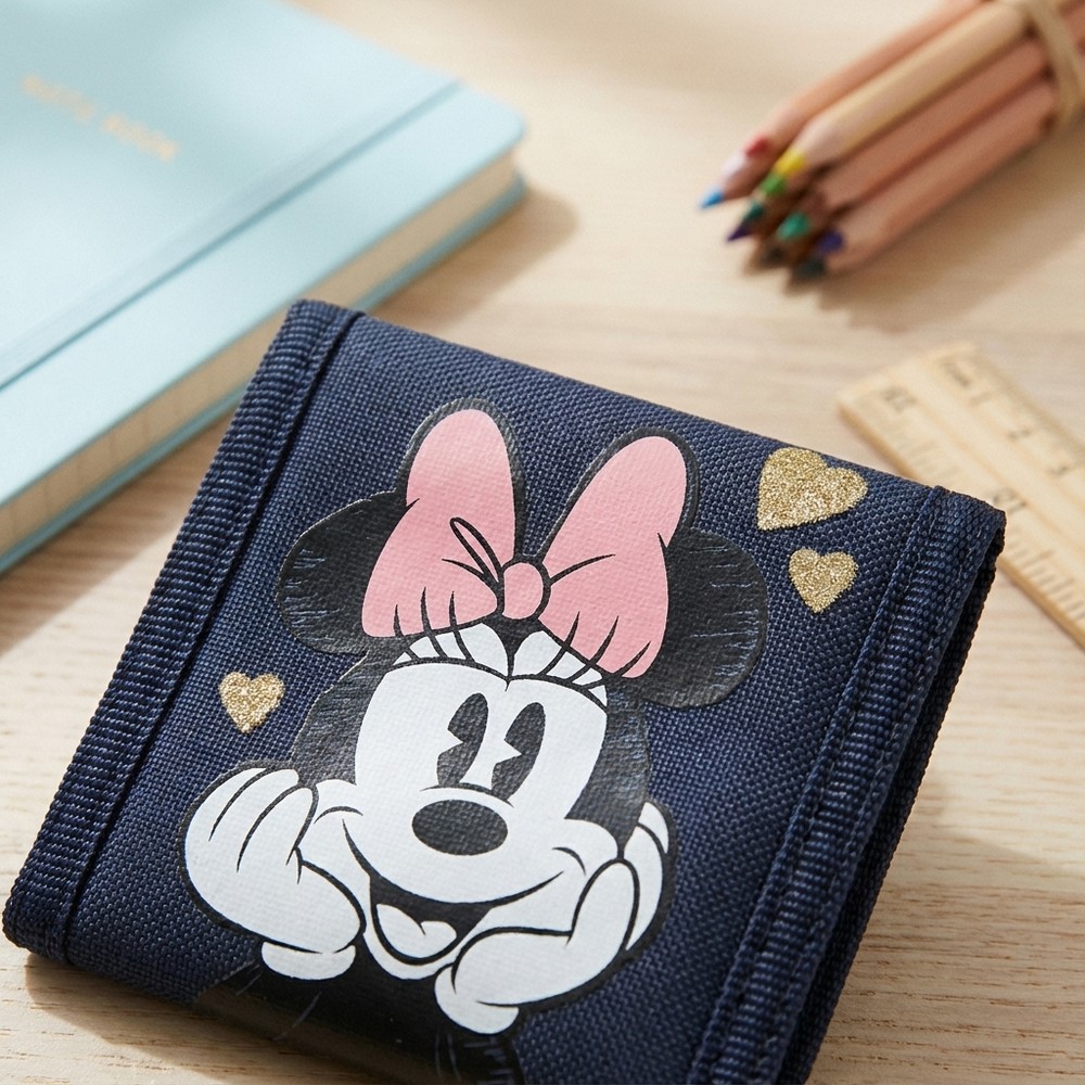 Minnie Mouse Hjerte Pung (10 x 10 x 1 cm) | Minnie Mouse Taske / Pung - Temashop