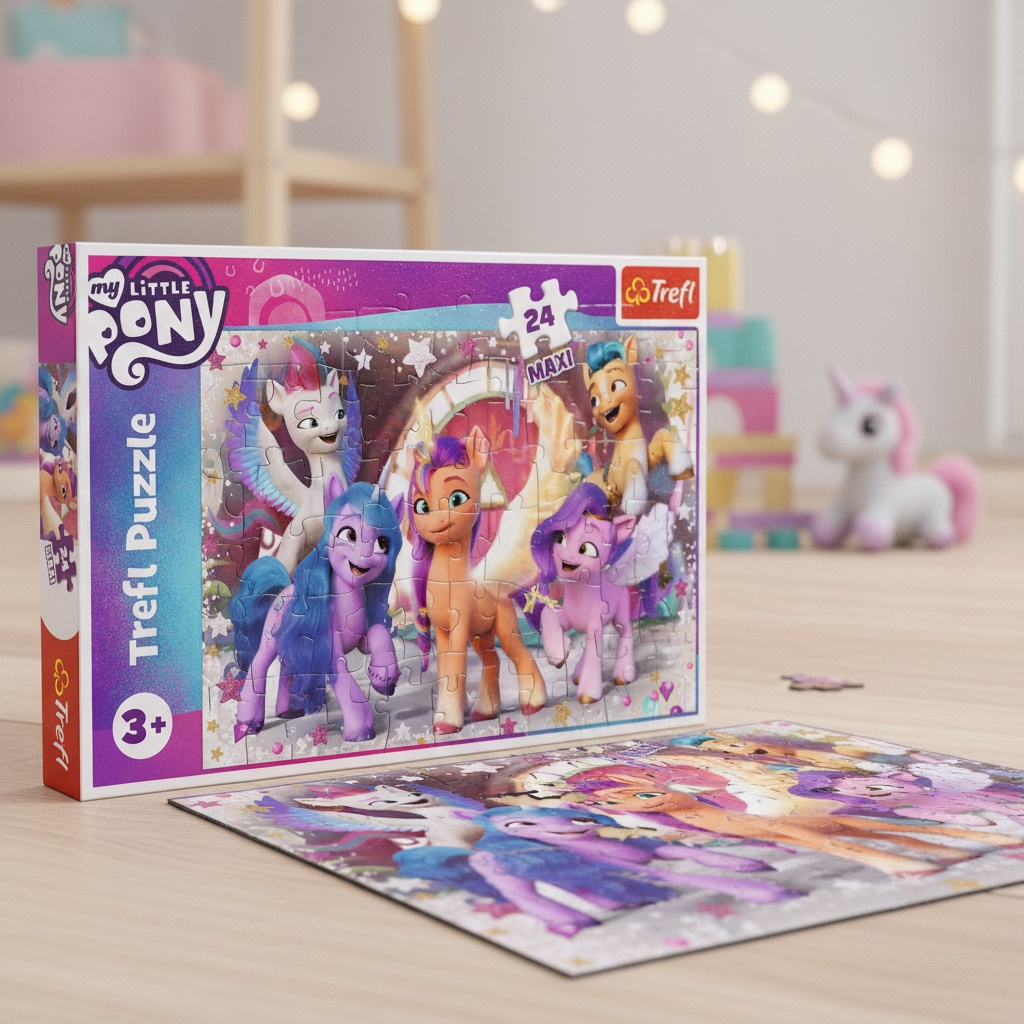My Little Pony The Joy Of The Ponies Puslespil (40 x 60 cm) | Min lille pony Puslespil - Temashop