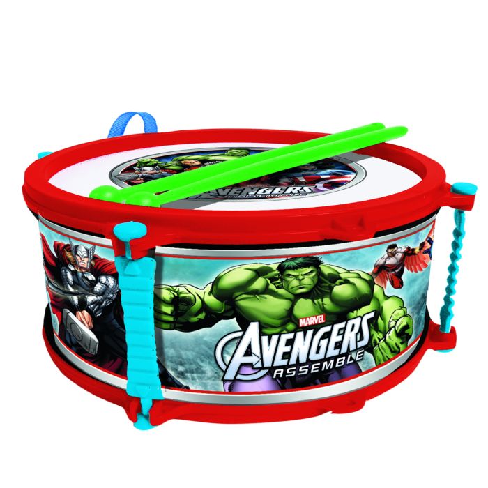 Avengers Legetøjstromme (Ø 22 cm) | Avengers Musikinstrument - Temashop