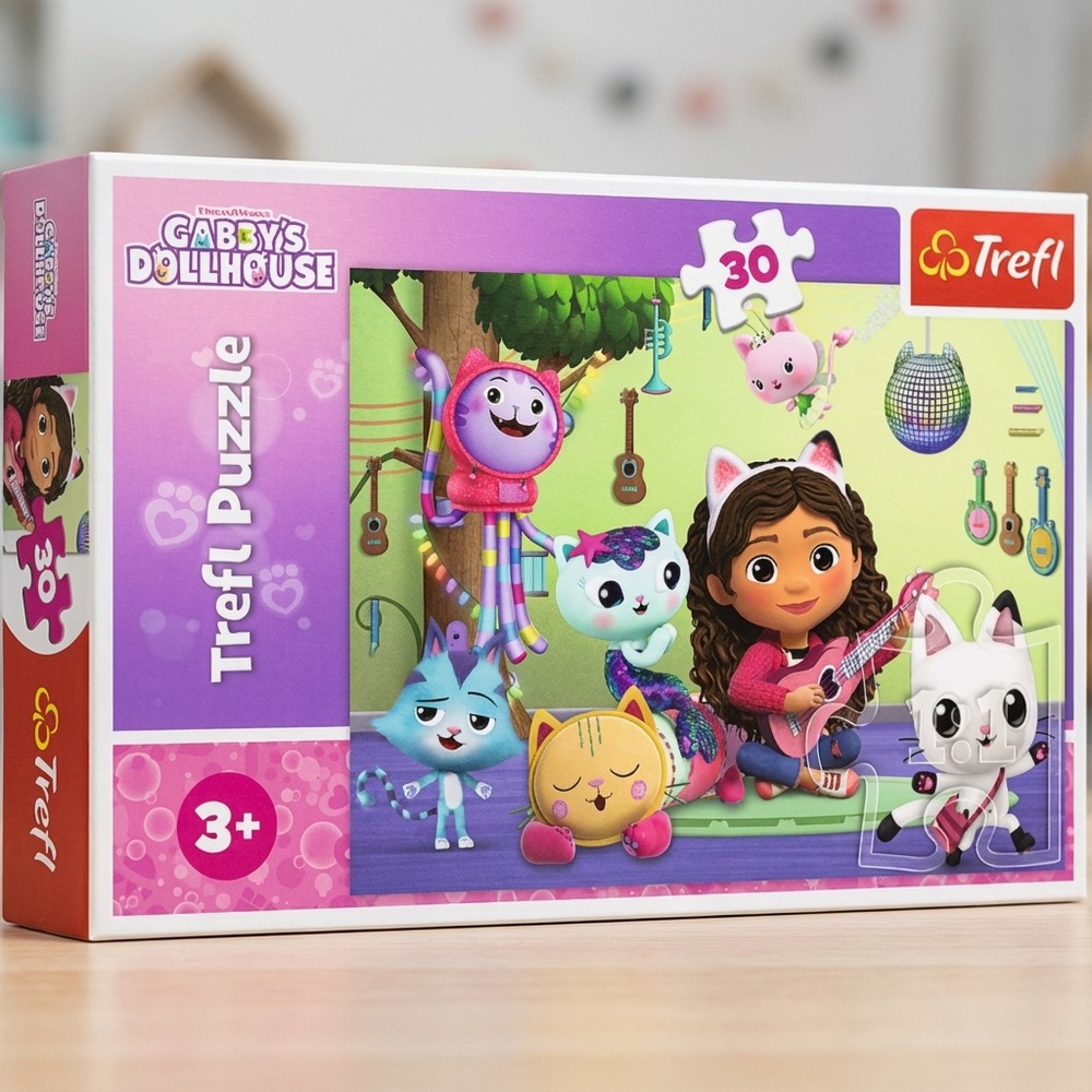 Gabby's Dukkehus Puslespil | Gabbys Dollhouse Puslespil - Temashop