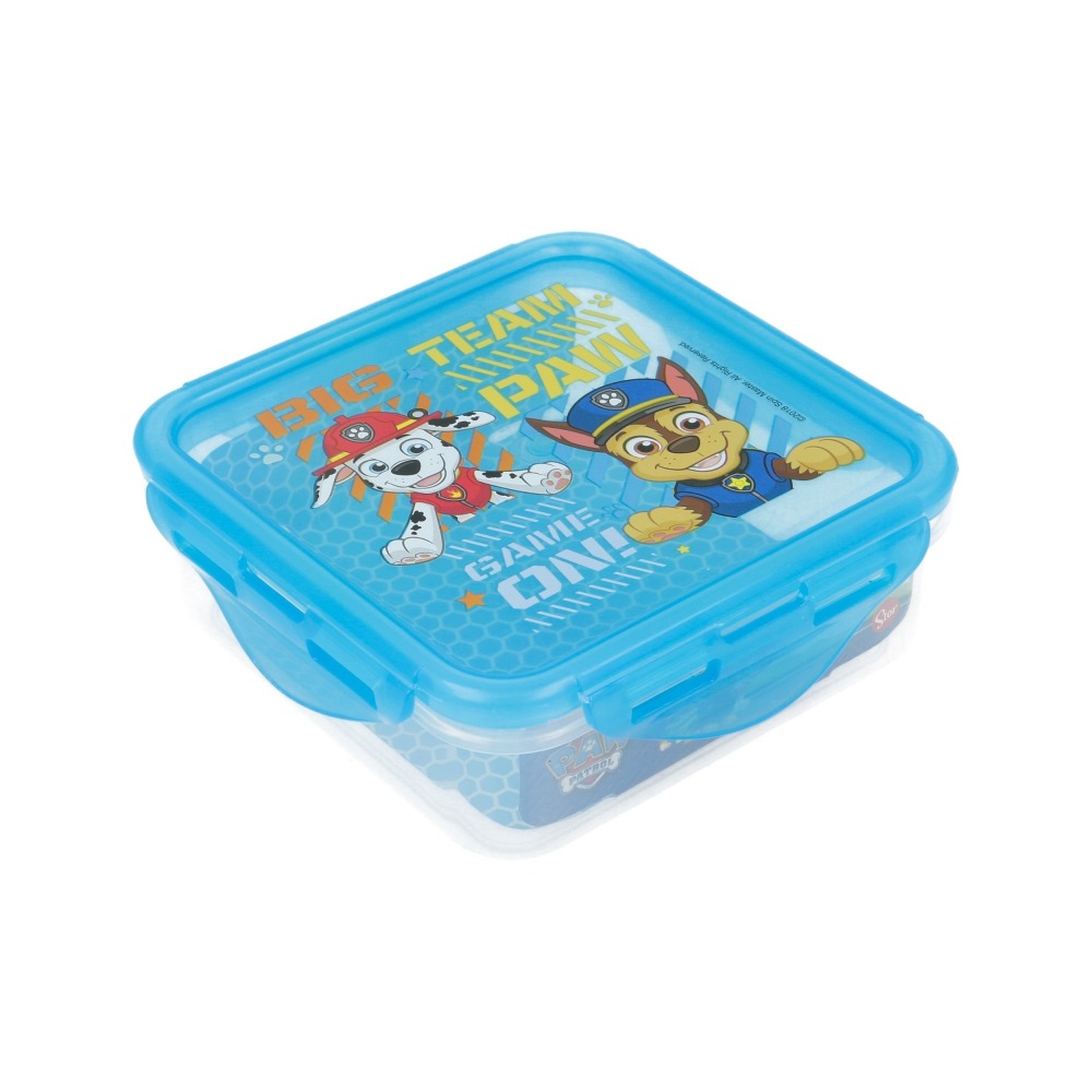 Paw Patrol Big Team Paw Madkasse Blå (500 ml) | Paw Patrol Madkasser - Temashop