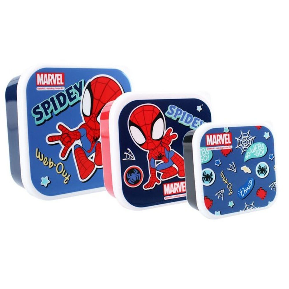 Spiderman® Snackbokse 3-i-1 Sæt