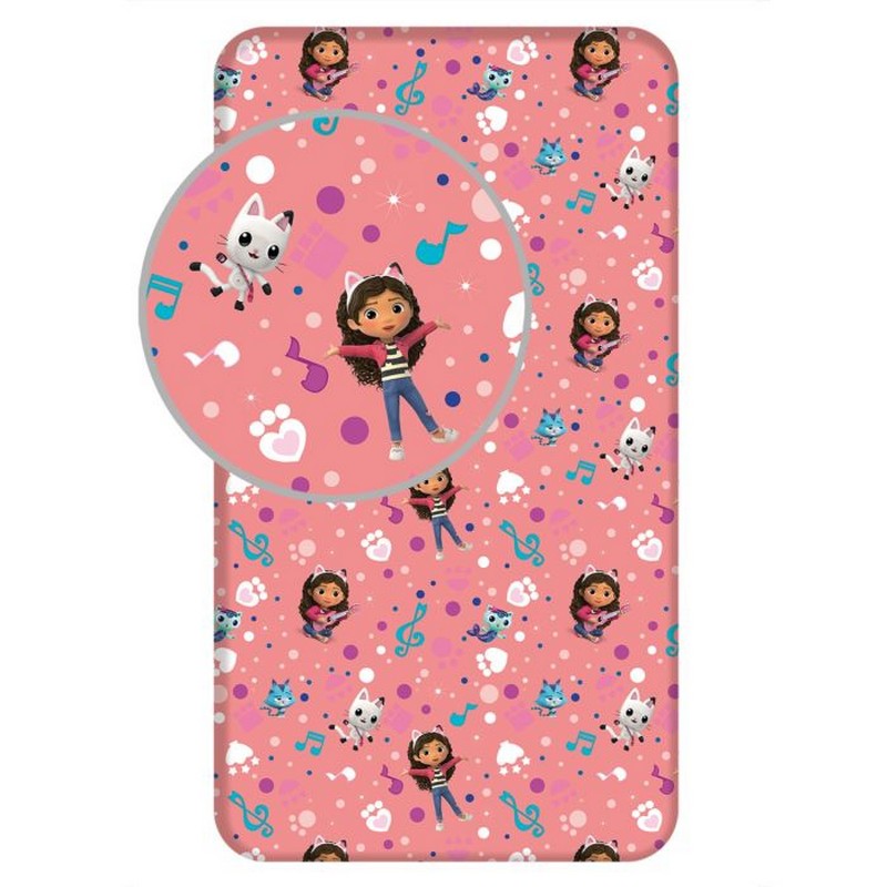 Gabbys Dukkehus Lagen Lyserød (25 x 90 x 200 cm) | Gabbys Dollhouse Sengetøj - Temashop