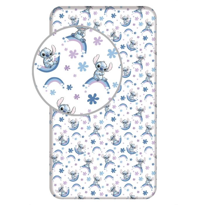 Lilo & Stitch Enkeltmands Stræklagen (90 x 200 x 25 cm) | Lilo & Stitch Sengetøj - Temashop