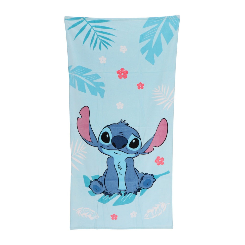 Stitch Håndklæde Blå (70 x 140 cm) | Stitch Håndklæder - Temashop