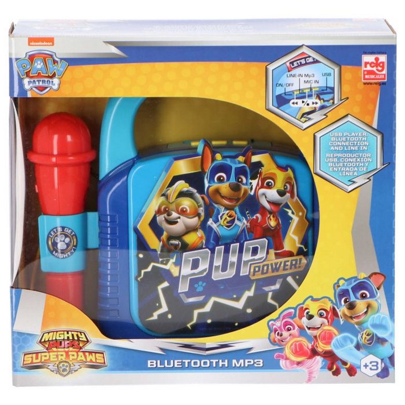 Paw PatrolÂ® Bluetooth Højttaler Med Mikrofon