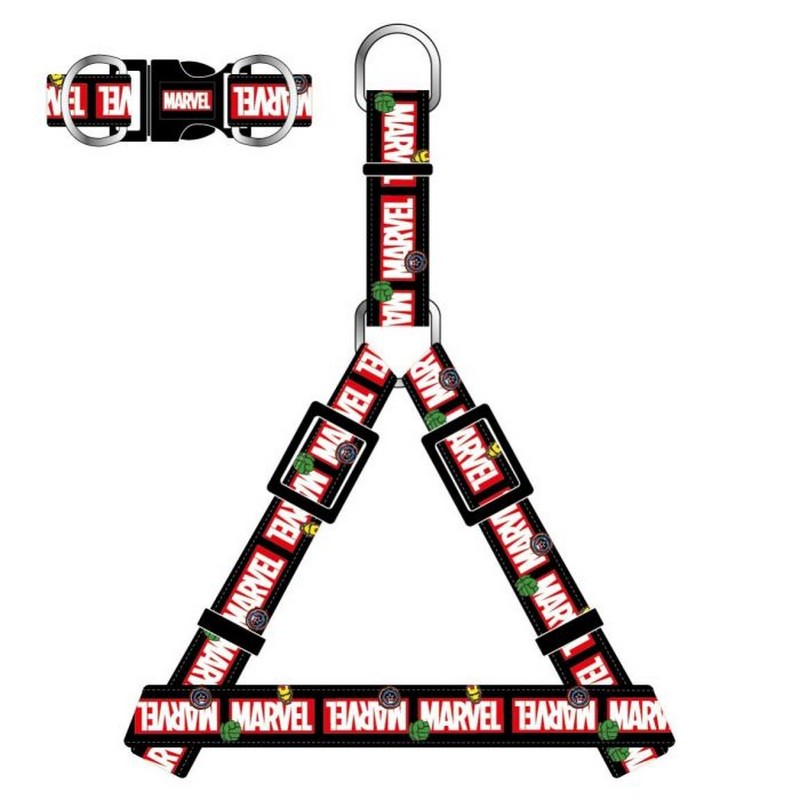 Avengers Justerbar Hundesele (2 x 30-45 cm) | Avengers Kæledyrsudstyr - Temashop