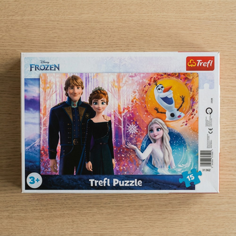 Frozen Puslespil 15 Brikker (26 x 16 cm) | Frost Puslespil - Temashop