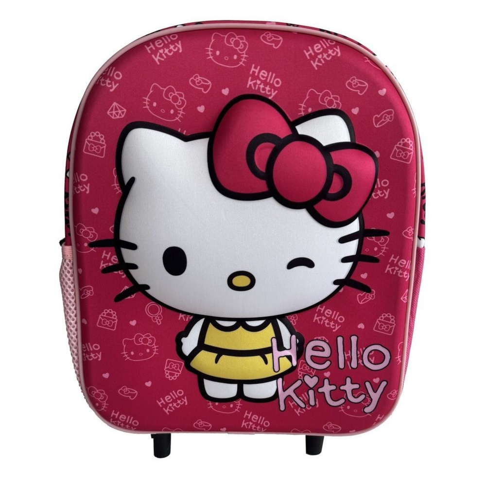 Hello Kitty Trolley Rygsæk (26 x 32 x 11 cm) | Hello Kitty Taske / Pung - Temashop