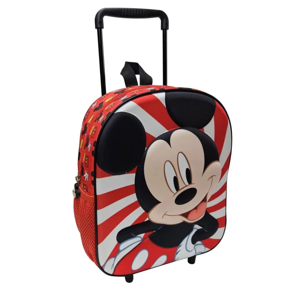 Mickey Mouse Trolley Rygsæk (26 x 32 x 11 cm) | Mickey Mouse Taske / Pung - Temashop