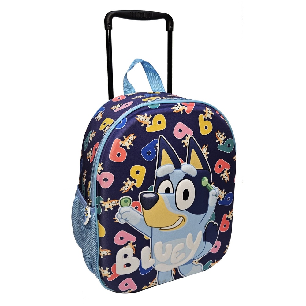 Bluey Eventyr Trolley Rygsæk (26 x 11 x 32 cm) | Bluey Taske / Pung - Temashop