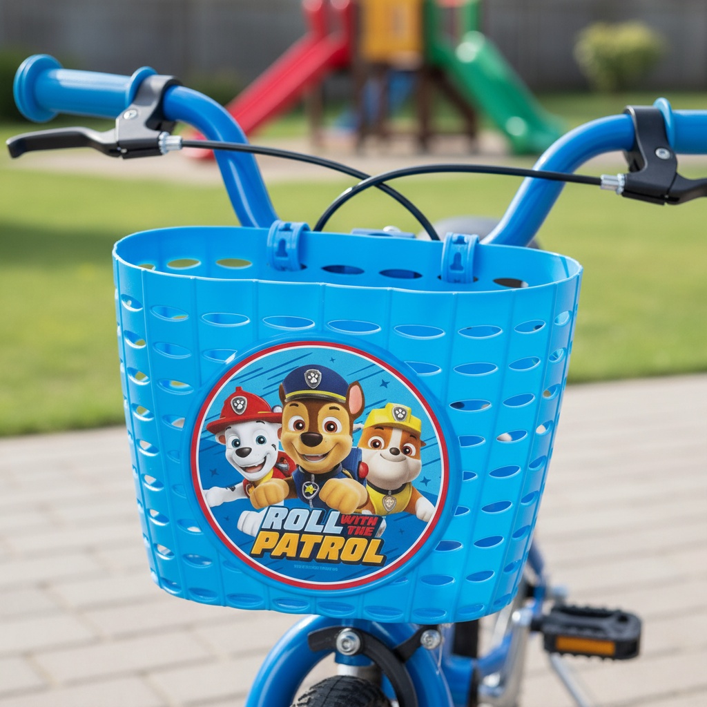Paw Patrol Cykelkurv Blå (13 x 13 x 20 cm) | Paw Patrol Cykeludstyr - Temashop