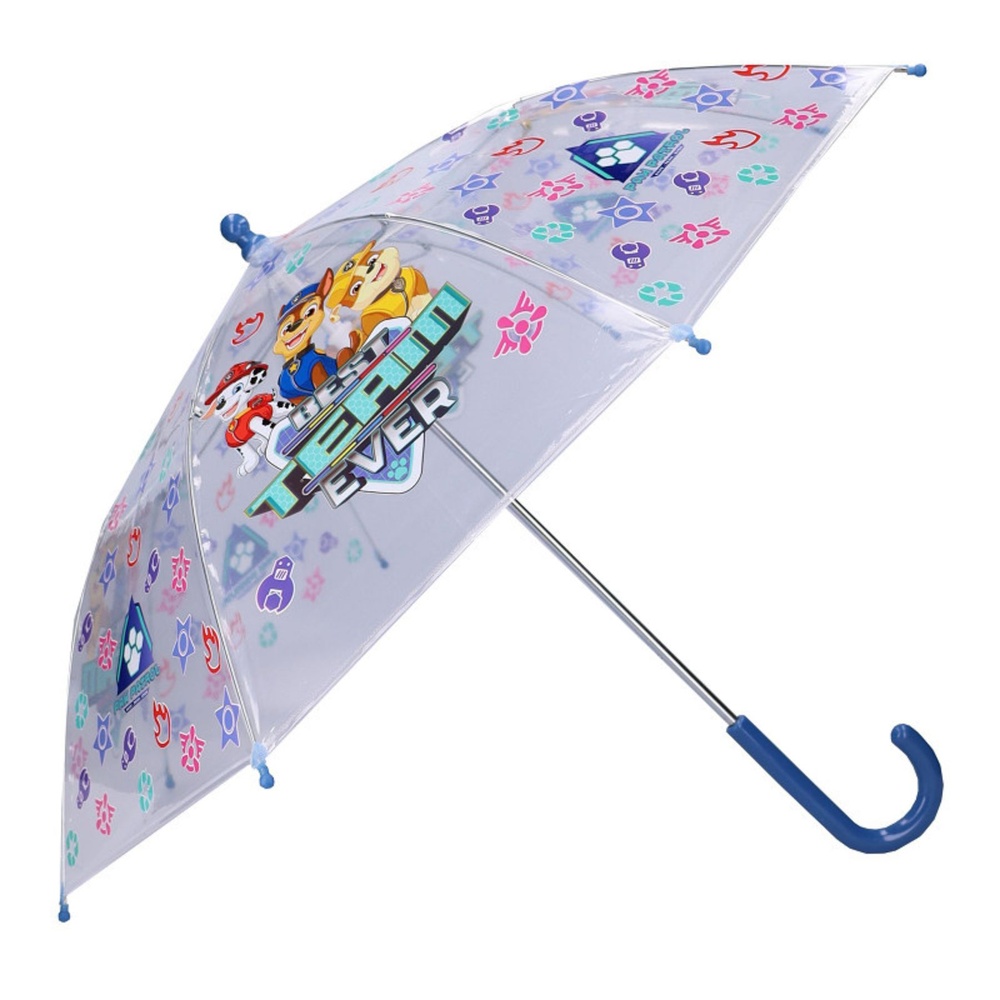 Paw Patrol Transparent Paraply (71 x 60 cm) | Paw Patrol Paraply - Temashop
