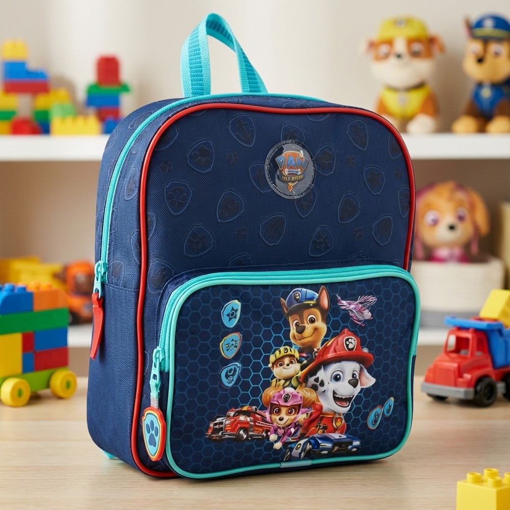 Paw Patrol Perfect Start Rygsæk Blå (23 x 8 x 29 cm) | Paw Patrol Taske / Pung - Temashop