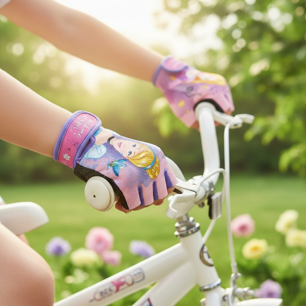 DisneyÂ® Prinsesse Glimmer Cykelhandsker Til Børn