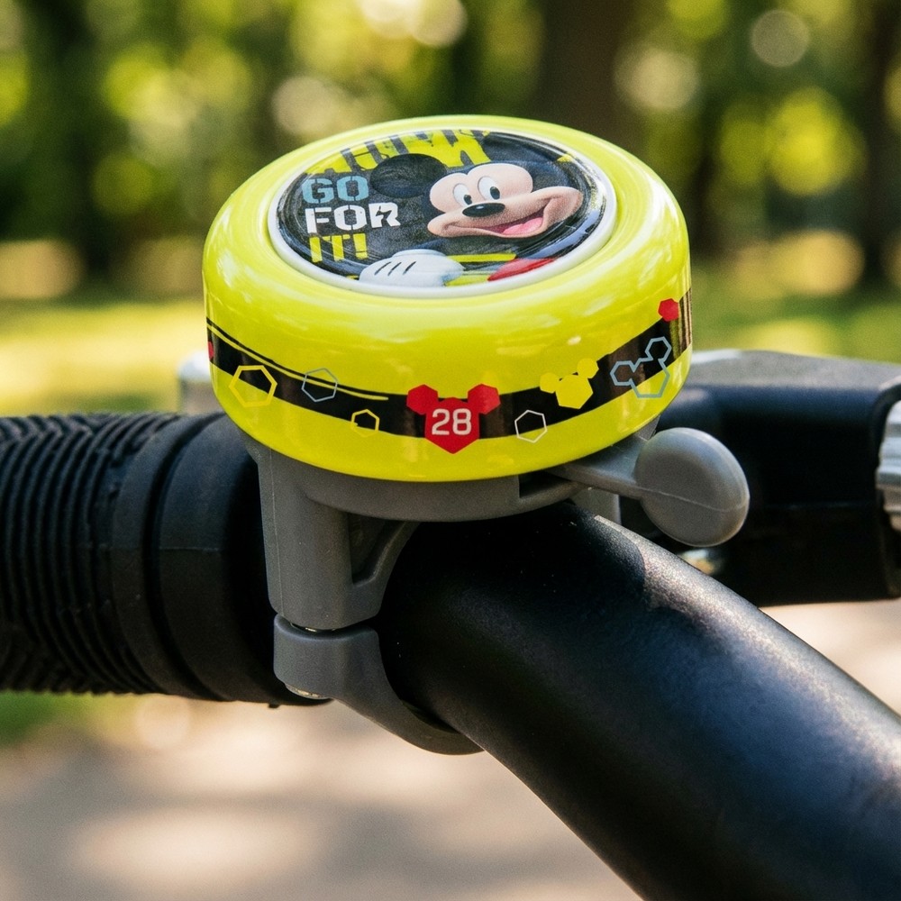 Mickey Mouse Cykel Ringeklokke (Ø 5,5 cm) | Mickey Mouse Cykeludstyr - Temashop