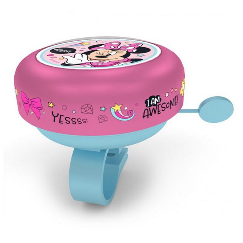 Minnie Mouse Cykel Ringeklokke (5,5 cm) | Minnie Mouse Cykeludstyr - Temashop