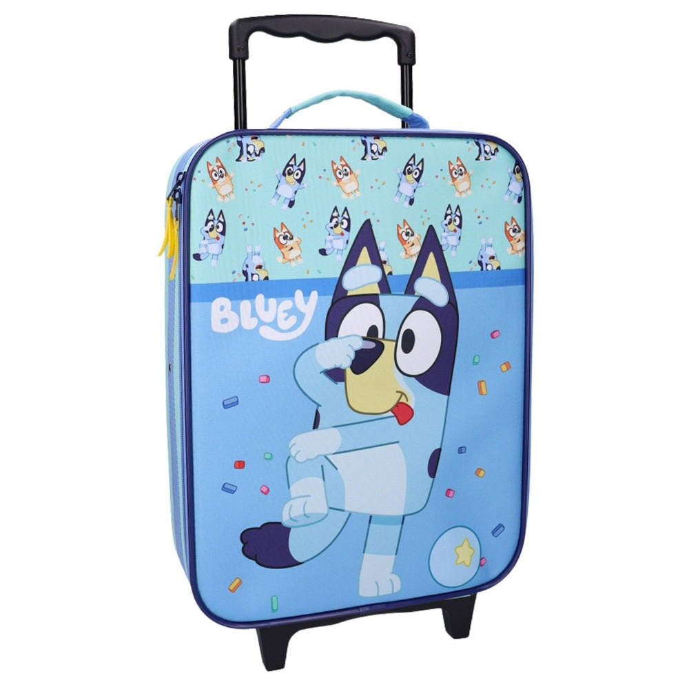 Bluey Made To Roll Kuffert (49 x 31 x 14 cm) | Bluey Taske / Pung - Temashop