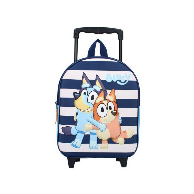 Bluey Trolley Blå (32 x 11 x 26 cm) | Bluey Taske / Pung - Temashop
