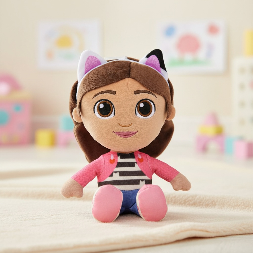 Gabby's Dukkehus Gabby Bamse (25 cm) | Gabbys Dollhouse Bamse - Temashop