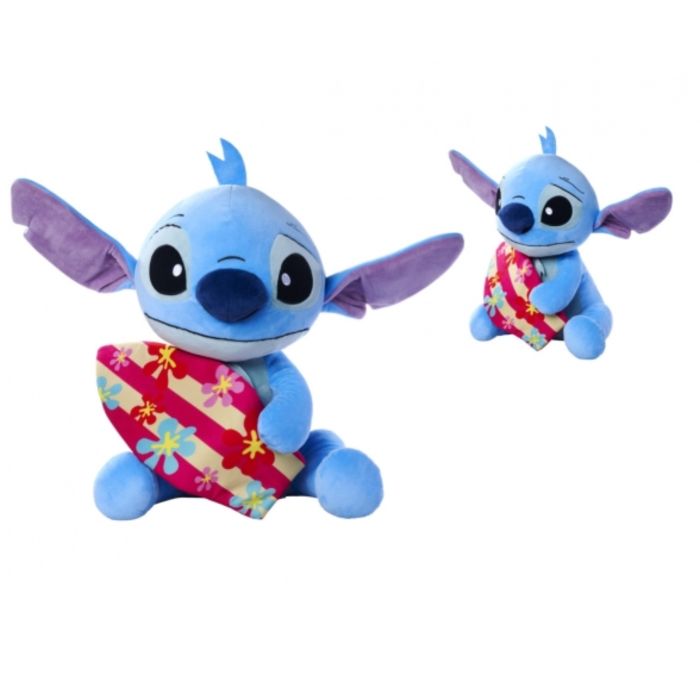 Lilo & Stitch Stitch Bamse Med Surfbræt (30 x 40 x 49 cm) | Lilo & Stitch Bamse - Temashop