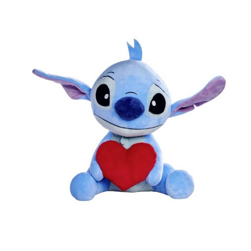 Lilo & Stitch Hjerte Bamse (50 cm) | Lilo & Stitch Bamse - Temashop