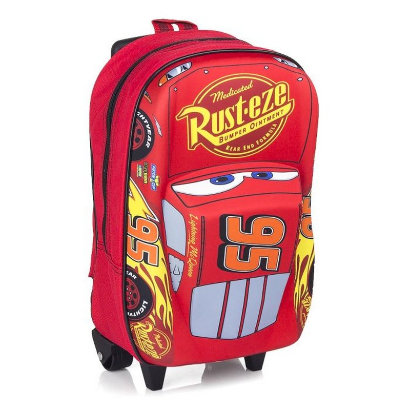 Cars Rusteze Trolley Rygsæk (12 x 28 x 38 cm) | Cars Taske / Pung - Temashop